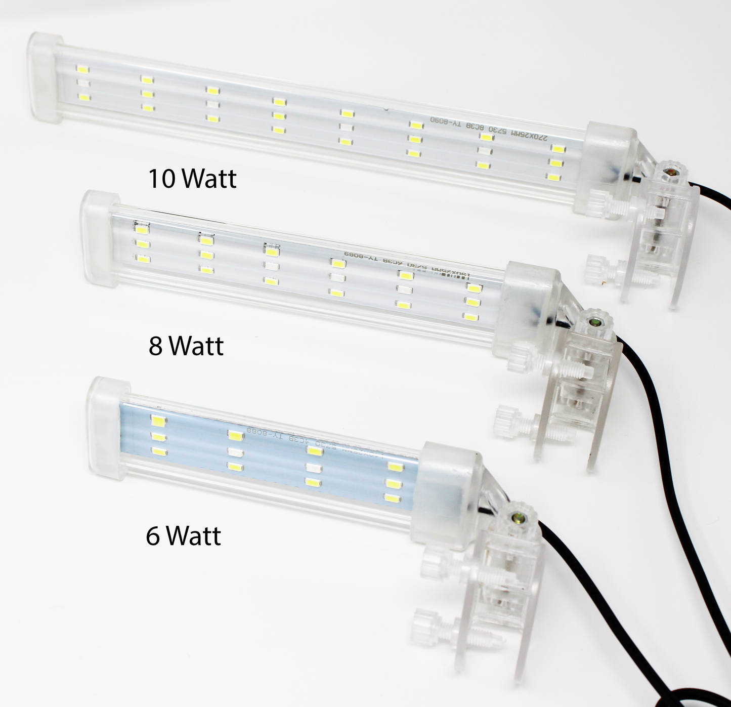 Aquarium Light - Clip On - Glass Body - 3 Sizes