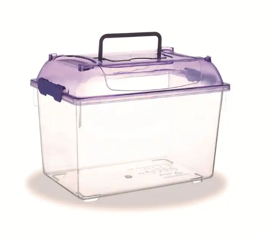 Plastic Portable Pet Containers-5 Sizes