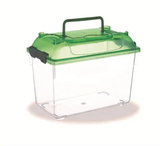 Plastic Portable Pet Containers-5 Sizes