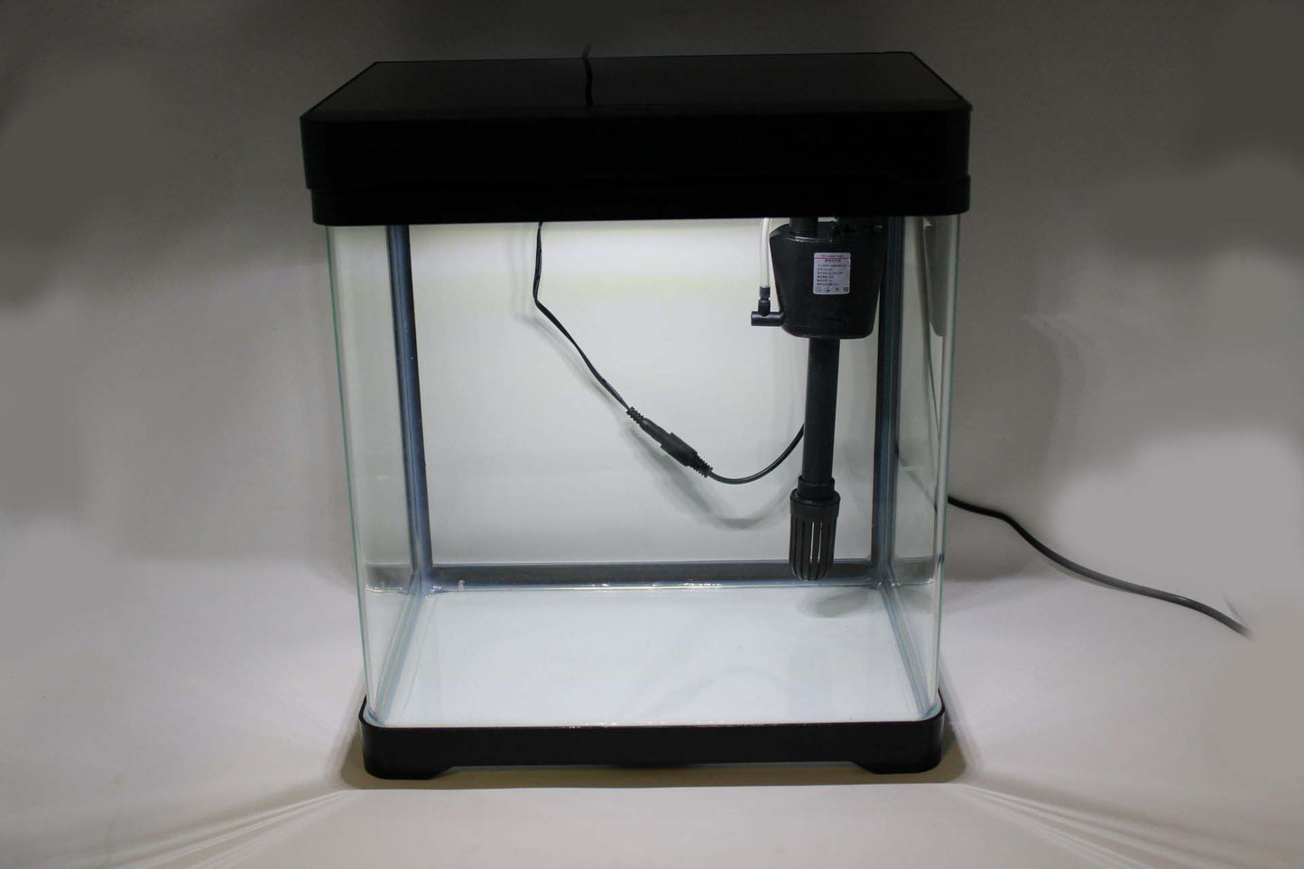 Aquarium - All in One - Multi Color Lighting - Tempered Glass Cover - 5 Gallons