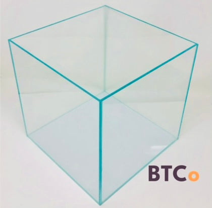 Aquarium - Rimless Cube - Ultra White - 5mm Glass - Low Iron