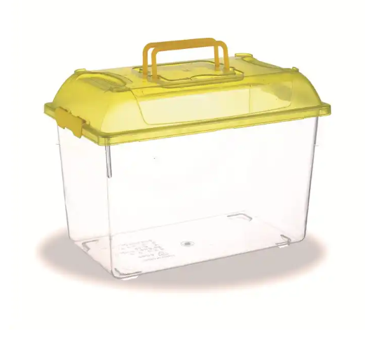 Plastic Portable Pet Containers-5 Sizes